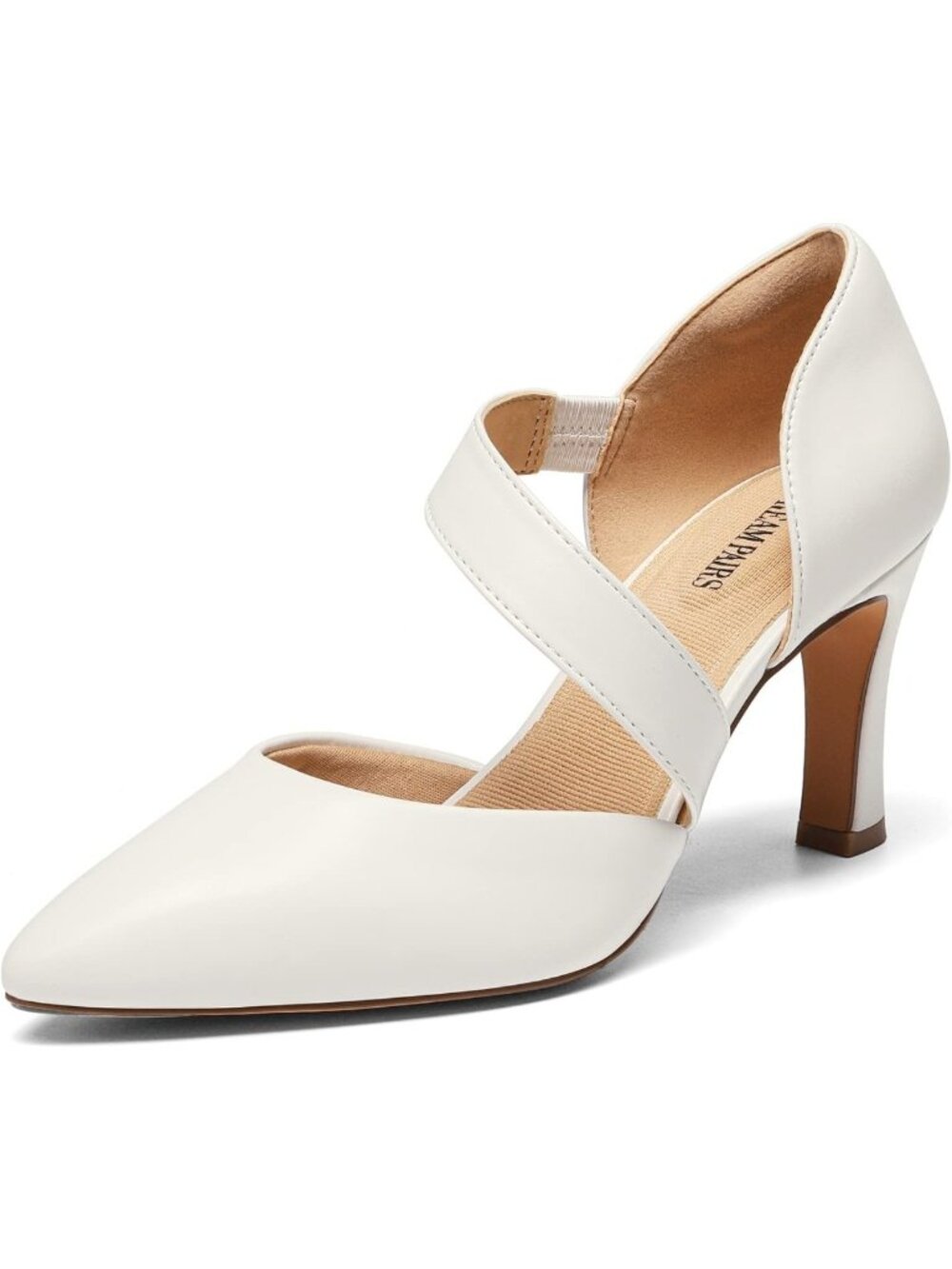 Stylish Women's Closed Pointed Toe High Heels D'Orsay Pumps for Work & Weddings